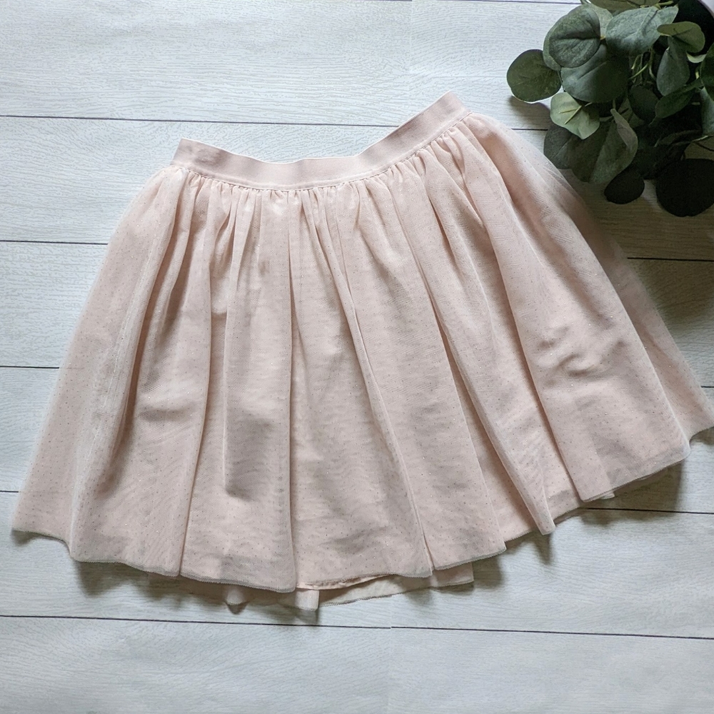 GAP Kids Pink Tulle Mini Skirt XXL (14-16) Women's XS